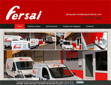 Tablet Screenshot of fersai.com